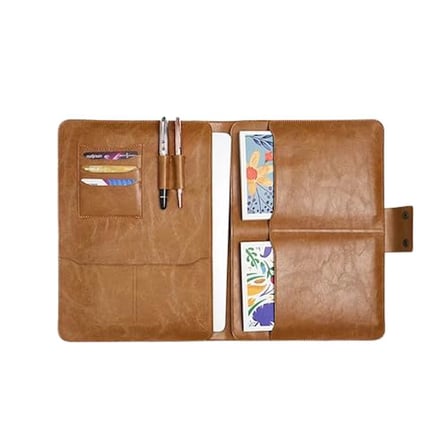 Organizer Evrak  Laptop  Tablet Çantası, Macbook Air Pro 13-14 Inç Uyumlu, Crazy Taba, S2073