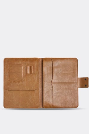 Organizer Evrak  Laptop  Tablet Çantası, Macbook Air Pro 13-14 Inç Uyumlu, Crazy Taba, S2073