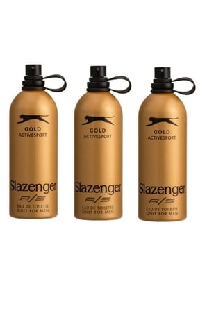 Gold Active Sport Edt 125 ml Erkek Parfüm X3 Adet