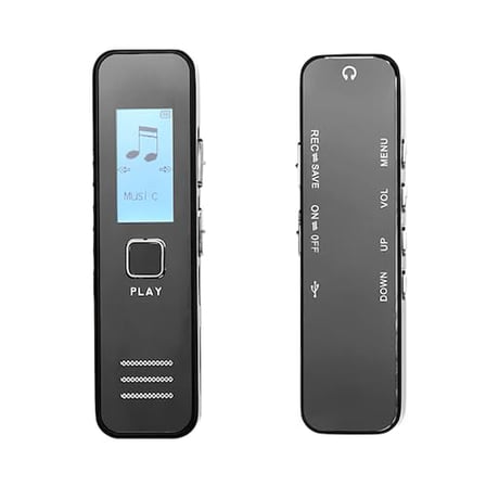 beemen Dijital Mini Ekranlı 32GB Ses Cihazı Mp3 Çalar Ders Ve Röportaj Kaydı