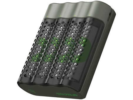 GP M452 USB Hızlı Şarj Cihazı 4 Adet 2600 AA Kalem Pilli Set