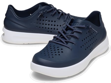 Crocs Inmotion Pacer Erkek Spor Ayakkabısı, Lacivert/Beyaz, 45-46 EU