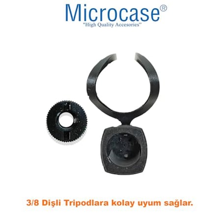 Microcase 180 Derece Ayarlanabilir Universal Mikrofon Tutucu Parça AL4621