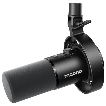 MAONO PD300X Podcast Mikrofon - Gürültü Engelleme özelliğine sahip XLR/USB Mikrofon, 192kHz/24Bit Hi