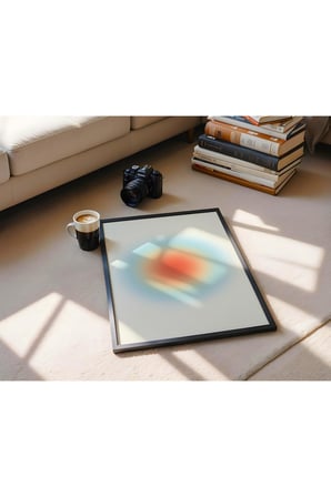 Fark Tanıtım Retro Wall Art Çerçevesiz Poster, Modern Dekoratif Çerçevesiz Poster, Tablo, RetroWallA
