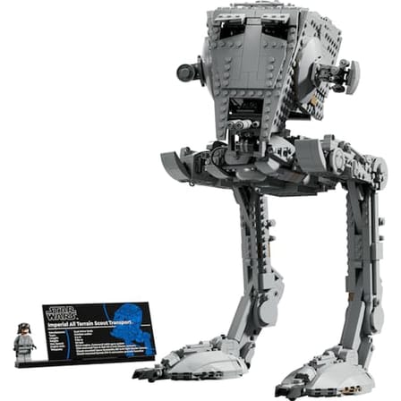 LEGO AT-ST Walker 75417 – Film Tutkunları Yetişkinler için Koleksiyonluk Detaylı Model Yapım Seti, Sergilemelik Hediye Fikri ve Dekoratif Parça (1513 Parça)
