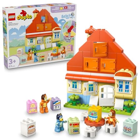 LEGO DUPLO Bluey: Bluey Ailesinin Evi ve Hafıza Oyunu 10459