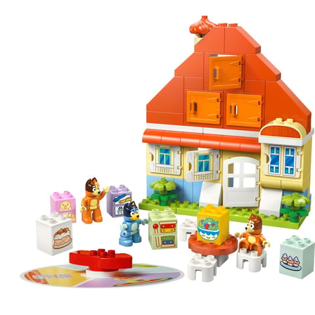 LEGO DUPLO Bluey: Bluey Ailesinin Evi ve Hafıza Oyunu 10459