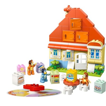 LEGO DUPLO Bluey: Bluey Ailesinin Evi ve Hafıza Oyunu 10459