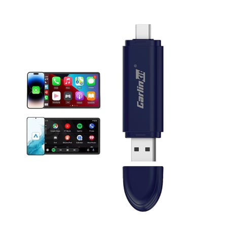 Carlinkit Mini SE Pro Kablosuz CarPlay Adaptörü/Kablosuz Android oto Adaptörü, Yüksek Dereceli Dayan