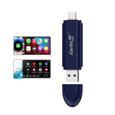 Carlinkit Mini SE Pro Kablosuz CarPlay Adaptörü/Kablosuz Android oto Adaptörü, Yüksek Dereceli Dayan