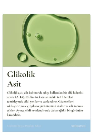 Glikolik Asit (AHA) 50 ml - Leke Karşıtı, Cilt Tonu Dengeleyici AHA Serum