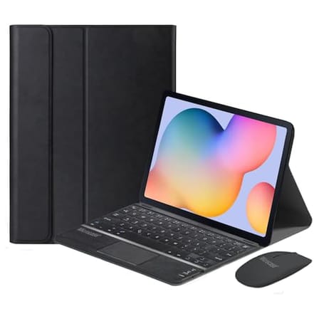 Microcase S10 Ultra 14.6 inch Tablet için Bluetooth Touchpad Klayve + Mouse + Kılıf BKK19