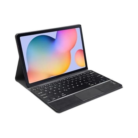 Microcase S10 Ultra Tablet için Bluetooth Touchpad Klavye + Standlı Kılıf - BKK18