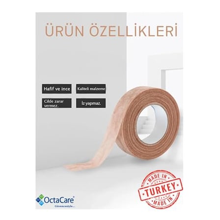 BYBARS Octacare Makyaj Bandı Burun Cilt Yanak Parmak Bant Kapatıcı Fondöten Eyeliner Makyaj Ürünleri Kadın Bakım 1 Adet