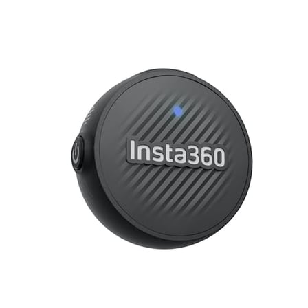 Insta360 Mic Air Verici, 7.9g Ultra Hafif, Kablosuz Mikrofon X5/X4/X4 Air/Ace Pro 2/GO Ultra, Gürültü Engelleme, Vlog, Akış