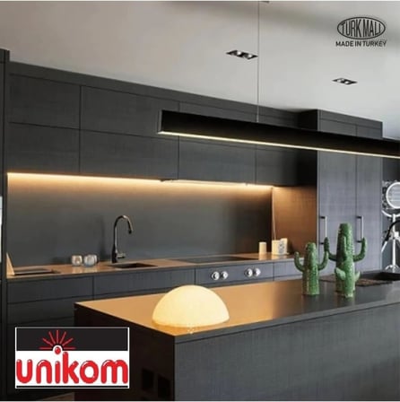 UNİKOM Mutfak Tezgah Altı Dekoratif Led Aydınlatma Armatür 50 Cm On-off Tuşlu Gün Işığı Gün Işığı