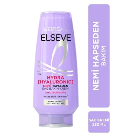 Elseve [Hyaluronic] Nemi Hapseden Saç Bakım Kremi 250ml