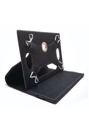 ZDN Case Tablet Standlı Üniversal Kapaklı Tablet Kılıfı Mor Huawei Matepad Se 11" ile uyumlu