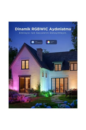 Govee RGBICWW Dış Mekan Spot Aydınlatma - 2'li Paket