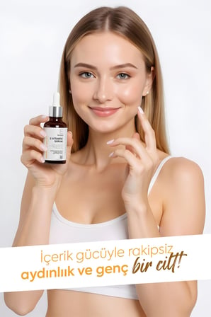 Esomed C Vitamini Serumu –%10 C Vitamini + Squalane + Ferulik Asit + E Vitamini Kırışıklık Karşıtı C Vitaminli Serum 30ml