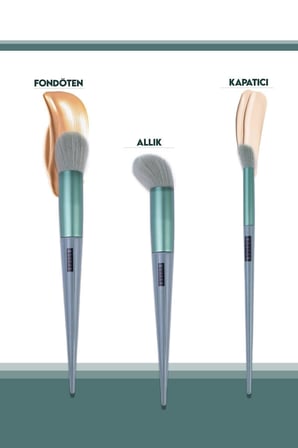 Chermik Fix 13 Parça Profesyonel Makyaj Fırçası Özel Çantalı Kutulu Makyaj Aksesuarı