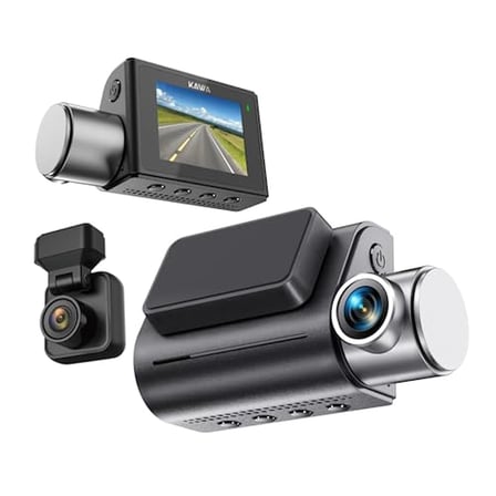 Kawa D7 2 Kameralı Ön ve Arka 4K+1080P HDR Wi-Fi 6 ve GPS'li Araç Kamerası