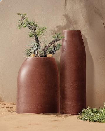 Epocco Bold Plastik Saksı Terracotta