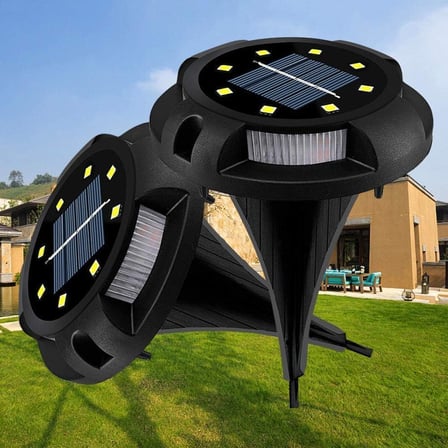 Coverzone 4'lü Solar Enerjili Bahçe Işıklandırmak için Lamba Dış Mekan Işık Uygun Güneş Enerjili Aydınlatma Kamp Tatil için Bahçe, Veranda, Havuz Kenarı Aydınlatması | MZ-507