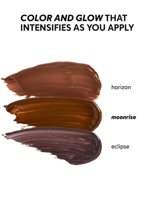 Cream Co. Likit Bronzer Glow Sculpt Moonrise, Kontür Nötr Kahve, Yüz Şekillendirici Nemlendirici Makyaj