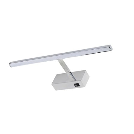 Kanarya 40 cm 8W LED Ayna  Resim Apliği Krom | 4200K Gün Işığı, 720 Lümen, IP45 Su Korumalı, 64W Eş