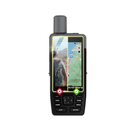 ® GPSMAP H1 GPS için IPG Anti-Glare Parlama Önleyici Mat Ekran Koruyucu (2 Adet)