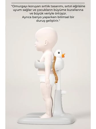ROBO Bebek Yıkama Yardımcısı, Gri