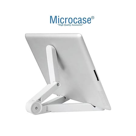 Microcase iPad A16 11. Jenerasyon 2025 Tablet Uyumlu Tablet Çanta+Türkçe Bluetooth Klavye +Mouse+ Standı - Pembe AL8127