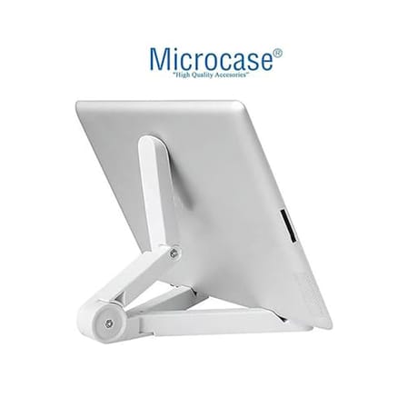 Microcase iPad A16 11. Jenerasyon 2025 Tablet Uyumlu Tablet Çanta+Türkçe Bluetooth Klavye +Mouse+ Standı - Pembe AL8127