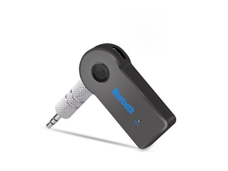 Mikrofonlu Bluetooth Ses Alıcı Araç ve Hoparlör İçin Aux Girişli Kablosuz Dönüştürücü Kiti