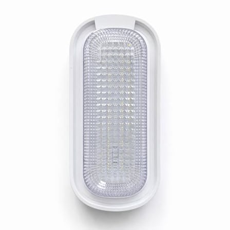 Oval Led Aydınlatma Armatürü İç Dış Mekan Lamba 24W Beyaz Işık