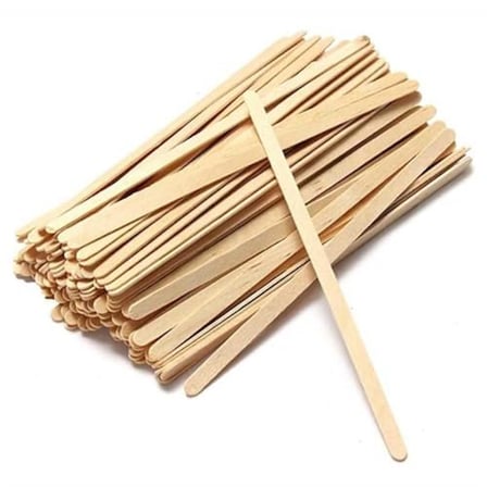 Omeyva Organik Tahta Bambu Çay Kahve Karıştırıcı Çubuk - 10 Cm. - 400 Adetlik 1 Paket
