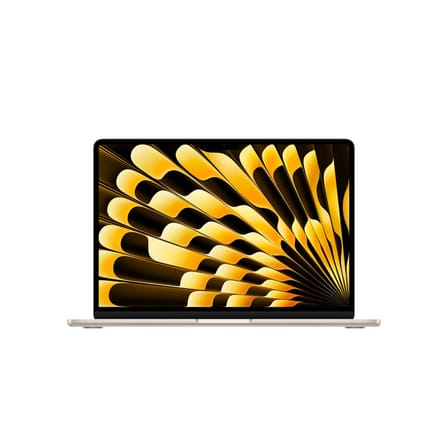 Apple M5 çipli 13 inç MacBook Air Laptop: 13.6 inç Liquid Retina Ekran, 10 CPU, 10 GPU, 16GB Birleşik Bellek, 1 TB SSD Depolama, 12 MP Center Stage Kamera, Touch ID; Yıldız Işığı