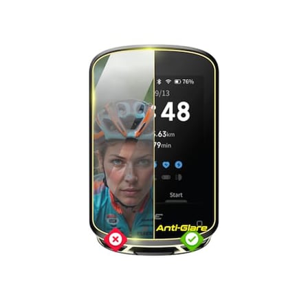 Magene C506 - C506SE Navigation GPS Bisiklet Bilgisayarı için IPG Anti-Glare Parlama Önleyici Mat Ekran Koruyucu