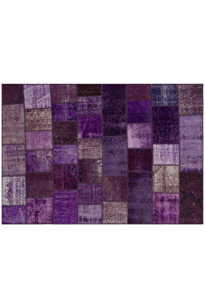 Patchwork El Dokuma Eskitme Halı 160 X 230 Cm 5720