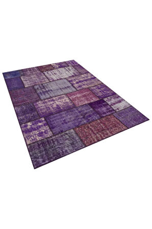 Patchwork El Dokuma Eskitme Halı 160 X 230 cm 5735