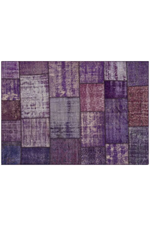 Patchwork El Dokuma Eskitme Halı 160 X 230 cm 5735