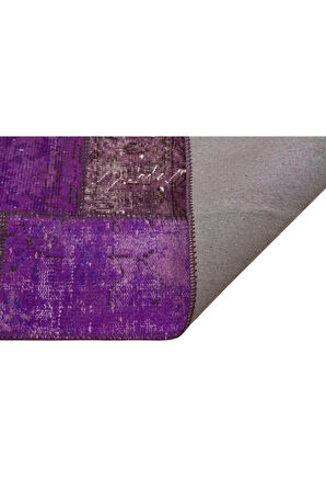 Eskitme El Dokuma Patchwork Halı 160 X 230 Cm 5916