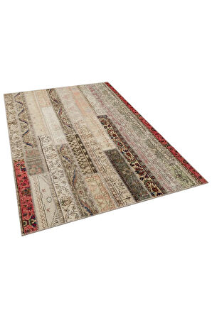 Eşsiz Güzelliğe Sahip Patchwork Halı 160 X 230 Cm 6014