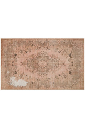 Eşsiz Güzelliğe Sahip Vintage Eskitme El Dokuma Halı 166 X 269 Cm 8418