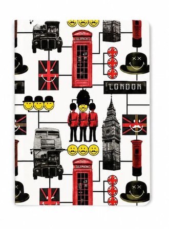 Smiley World 18,5 X 26 Kareli Defter