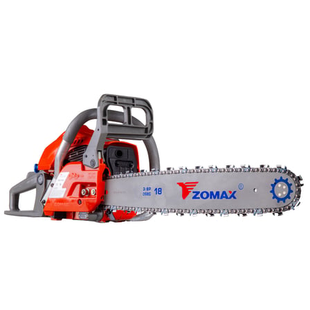 Zomax ZMC5566 Benzinli Motorlu Testere 46 cm 3.3 Hp 54.5 cc Euro 5 Ağaç Kesme