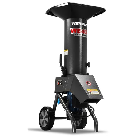 Senix YT5467-01 Elektrikli Dal Parçalama Makinesi 2500 W 45 mm Sessiz Tip 50 lt Sepet