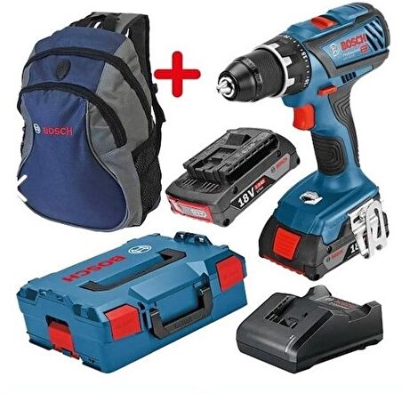 Bosch GSR 18V-28 2 Ah Çift Akülü Vidalama Makinesi